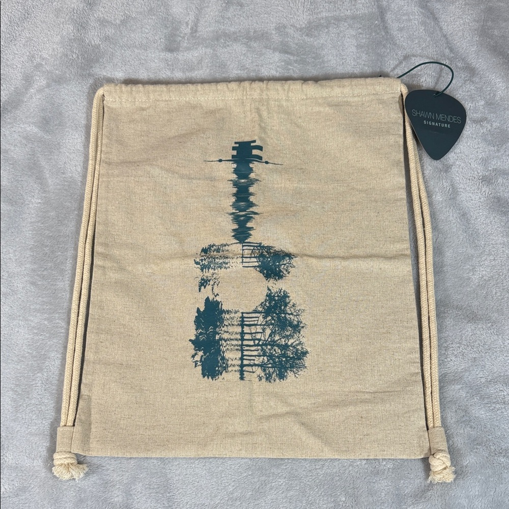 Shawn Mendes Signature Drawstring Bag